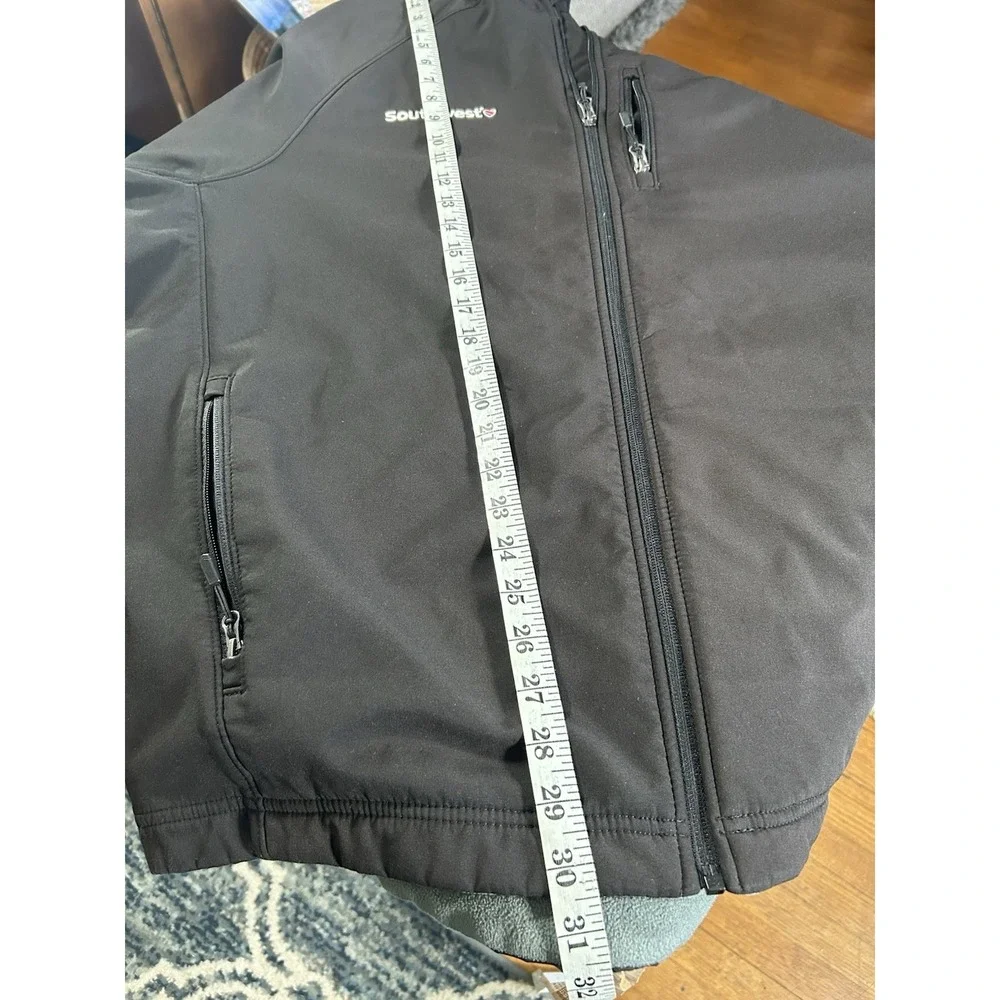 Southwest Airlines Jacket Mens 2XL Black Zip Up Employee Uniform Workwear Bomber